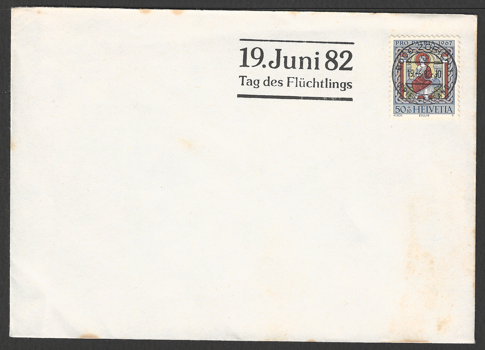 FFF0033 Helvetia stamps - FDc - 1982 - FFF0033 - Image 1
