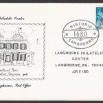 USA stamps FDC - Historic Langhorn, 1986 - FFF0091