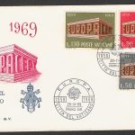 Vatiane stamps - Europa set of 3 Values , 1969 - FFF0135