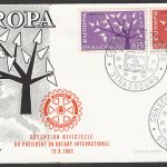 France stamps - Europa set of 2 Values - Rotaryinternational , 1962 - FFF0136
