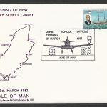 Isle of Man Special Cover Opening of New Primary School , Jurby Flight Cancellation , 1982 - FFF0148