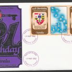 Tuvalu stamps FDC - H R H The Princess of Wales , 1982 - FFF0165