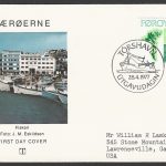 Foroyar stamps FDC - Fiskeri Ship, 1977 - FFF0344