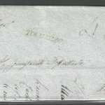Great Britian to Swizterland stampless Cover , 1826 Rare - FFF0434