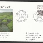 Foroyar stamps FDC - , Painting Bridge, 1986 - FFF0511