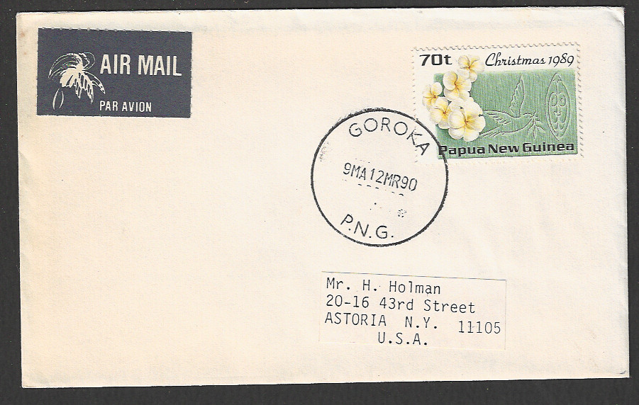 FFF1636 Papua New Guinea stamps Airmail , 1990- FFF1636 - Image 1