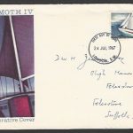 Great Britain stamps FDC - FGIPSY Moth IV, 1967  - FFF4282