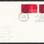 Canada stamps FDC - 1970  - FFF4299
