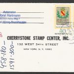 Germany staps Postally used Cover to New York, 1978 - FFF4315