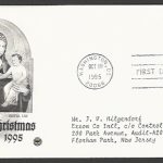USA stamps FDC - christmas, 1995 - FFF4321