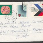 Germany to USA Postally used Cover , 1976 - FFF4362