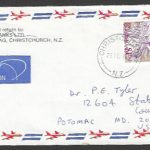 New Zealand stamps Postally used Cover to USA - FFF4384