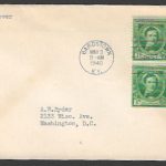 USA stamps FDC - block of 4 , 1940 - FFF4391