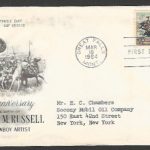 USA stamps FDc - charles M russell, 1964 - FFF4396