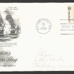USA stamps FDC - Washington;s Cruiser Flag, 1968 - FFF4405