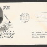 USA stamps FDc - 5 c Regular Postage , 1954 - FFF4408
