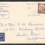 Germany to Usa Postally used Cover - FFF4409